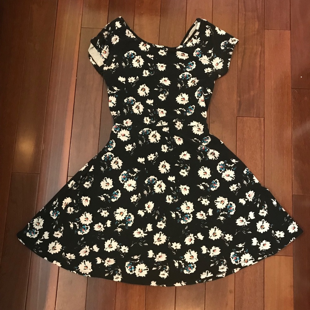 AAH Black Floral Dress
